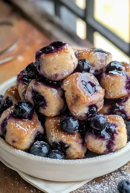 Baked Blueberry Fritter Bites