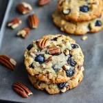 Blueberry Coconut Pecan Cookies