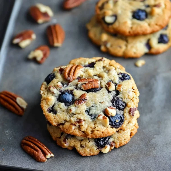 Blueberry Coconut Pecan Cookies