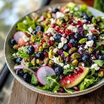 Blueberry Pistachio Spring Salad