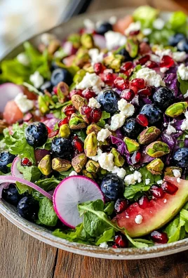 Blueberry Pistachio Spring Salad