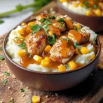 Chicken Mashed Potato Bowls