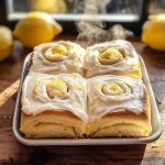Delicious Homemade Lemon Rolls with Cream Cheese Frosting Recipe