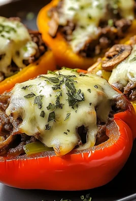 Delicious Philly Cheesesteak Stuffed Peppers Recipe for Dinner