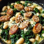 Delicious White Bean Sausage Skillet Recipe Ready in 30 Minutes