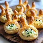Easter Bunny Crescent Bites Appetizer