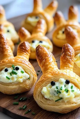 Easter Bunny Crescent Bites Appetizer