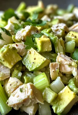 Easy Avocado Chicken Salad