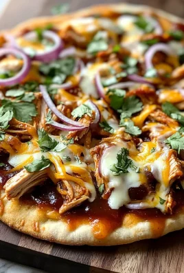 Easy BBQ Chicken Flatbread Recipe