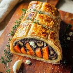 Easy Carrot Wellington With Pureed Mushroom Pâté