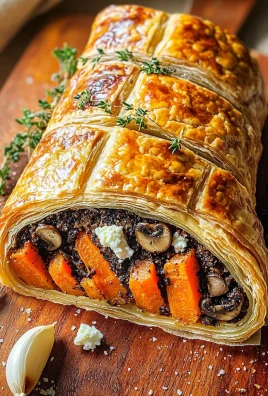 Easy Carrot Wellington With Pureed Mushroom Pâté