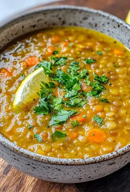 Easy Middle Eastern Red Lentil Soup