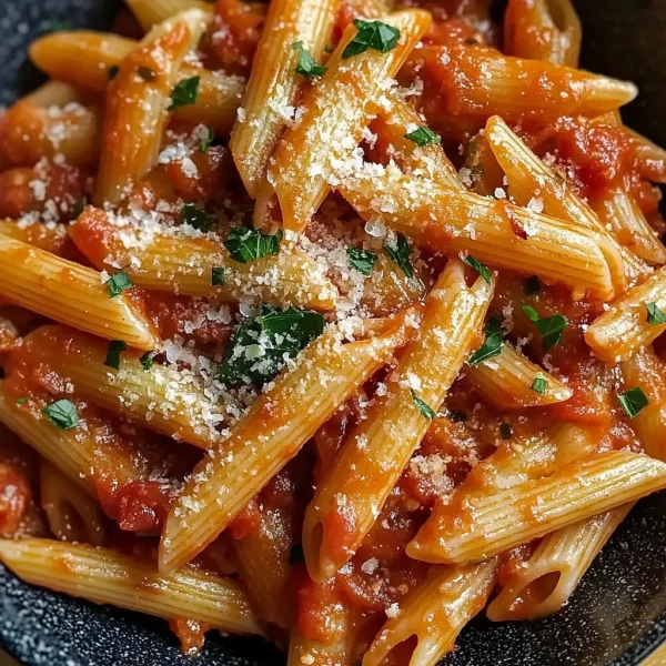 Easy Spicy Arrabbiata Pasta (20-Minutes)