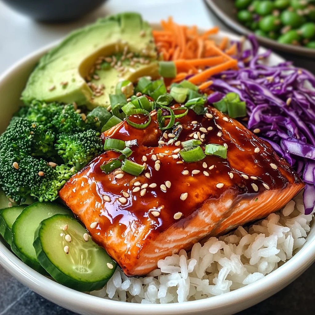Easy Teriyaki Salmon Bowl