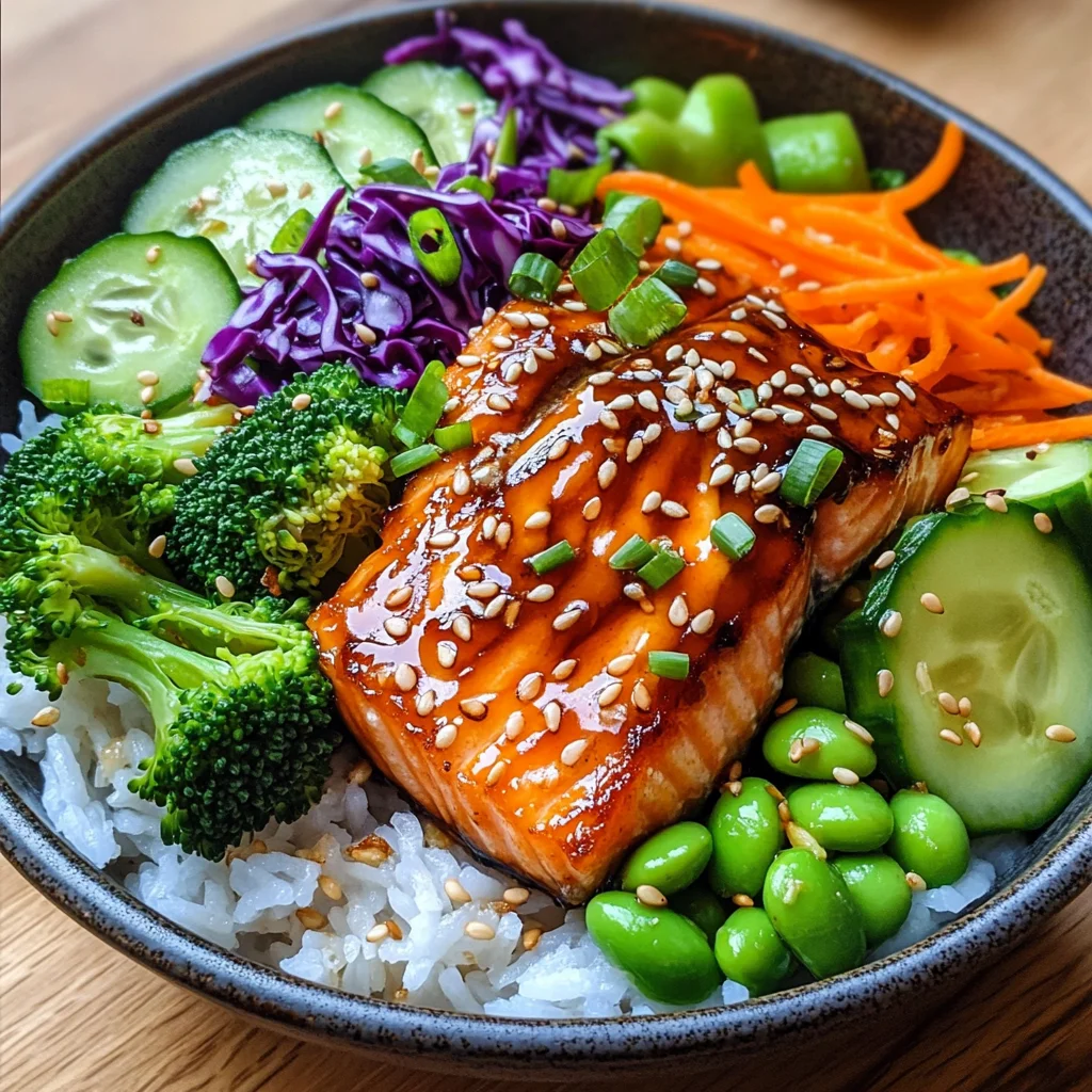 Easy Teriyaki Salmon Bowl