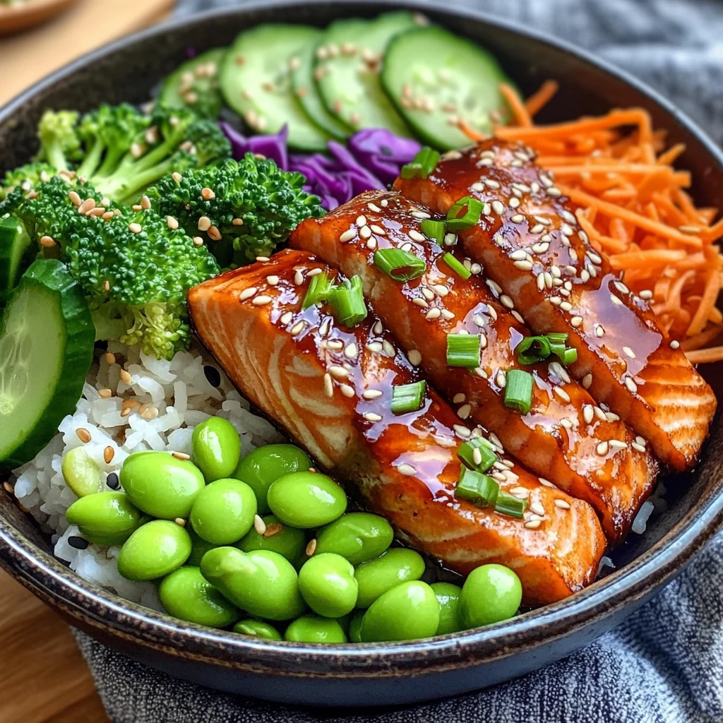 Easy Teriyaki Salmon Bowl