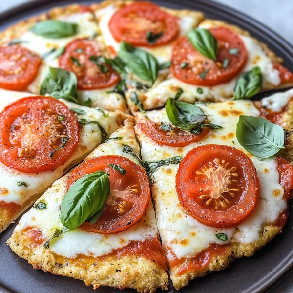 High-Protein Chicken Crust Pizza Recipe