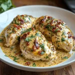 High Protein Crockpot Marry Me Chicken