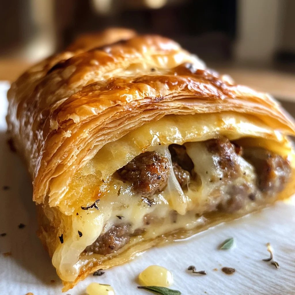 Irresistible Sausage Baked Brie Appetizer Perfect