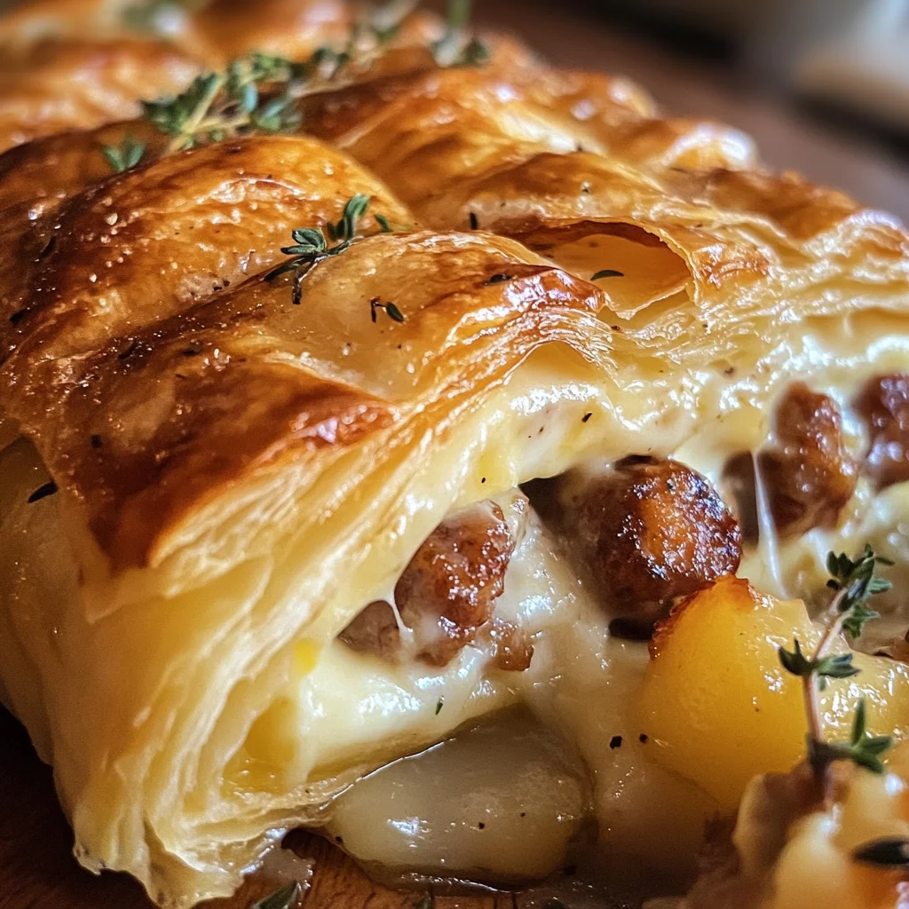 Irresistible Sausage Baked Brie Appetizer Perfect