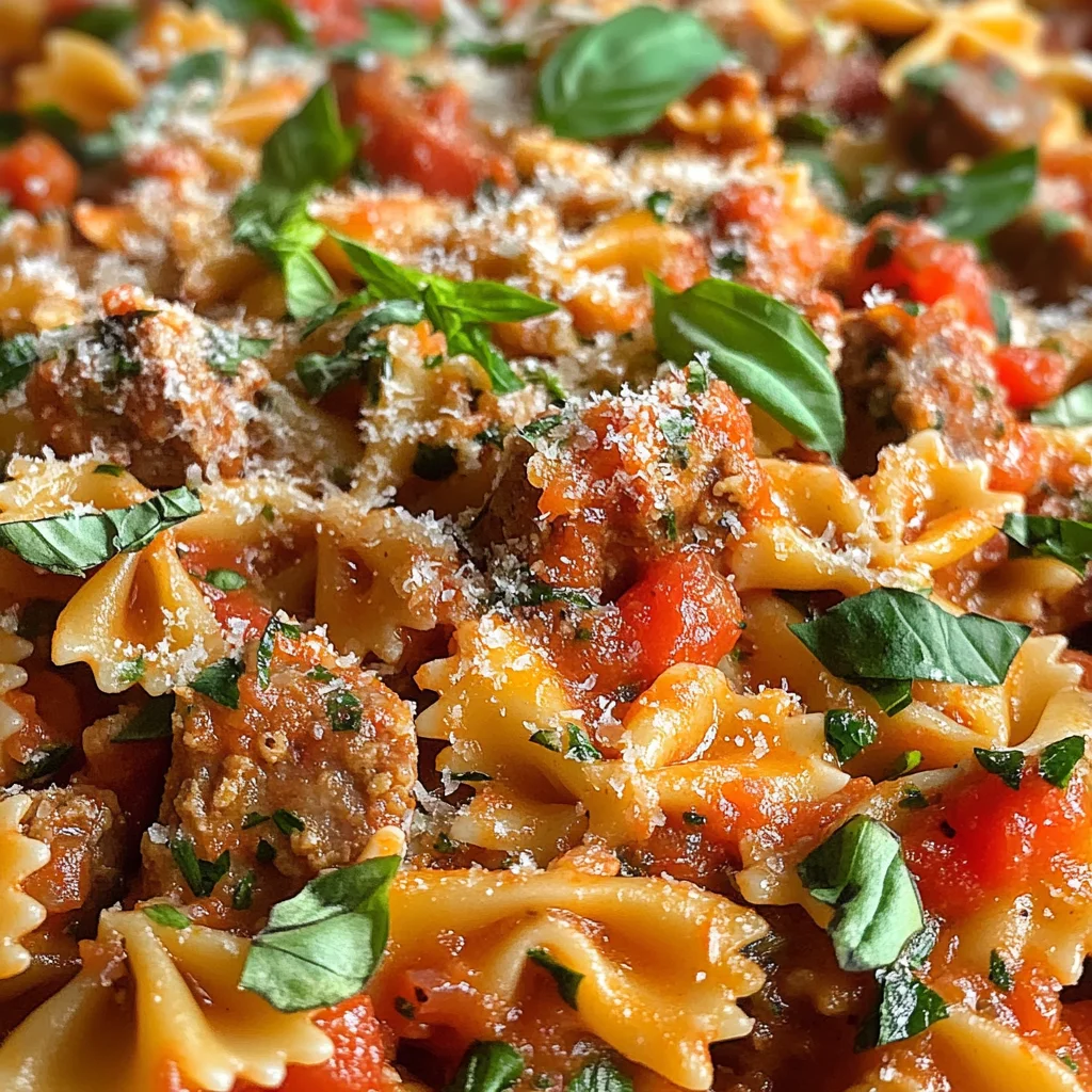 Italian Sausage Pasta image 3