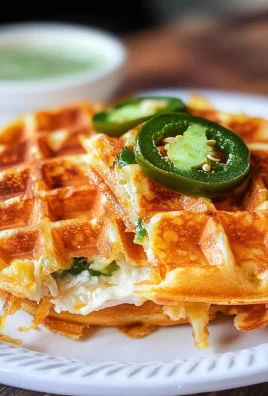 Jalapeno Popper Chicken Keto Chaffles