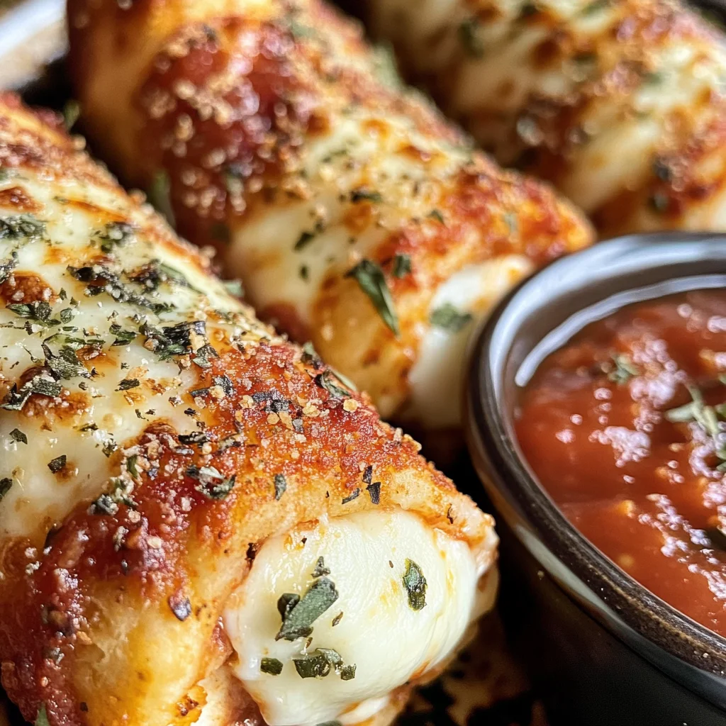 KETO PIZZA ROLL UPS