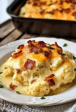 Keto Cauliflower Au Gratin