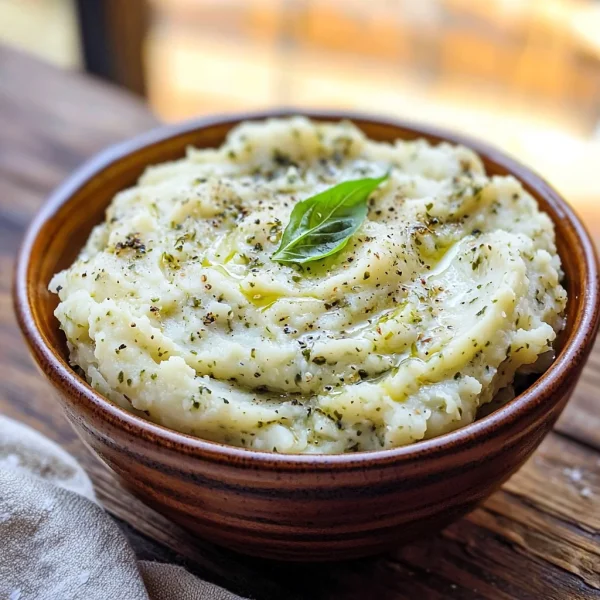 Keto Cauliflower Mashed Potatoes