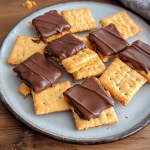 Keto Cheez It Peanut Butter and Chocolate Bites