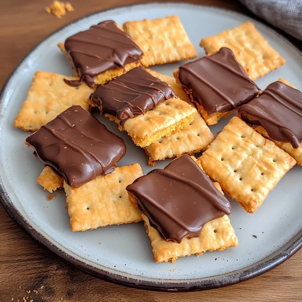 Keto Cheez It Peanut Butter and Chocolate Bites