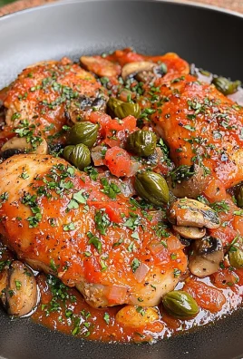 Keto Chicken Cacciatore