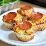 Keto Cottage Cheese Pizza Muffins