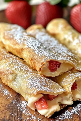 Keto Strawberry Cream Cheese Roll Ups