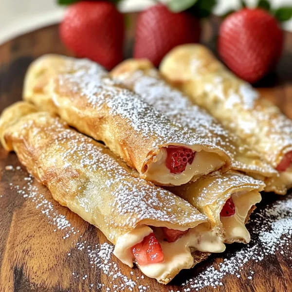 Keto Strawberry Cream Cheese Roll Ups