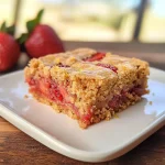 Keto Strawberry Lemon Blondies