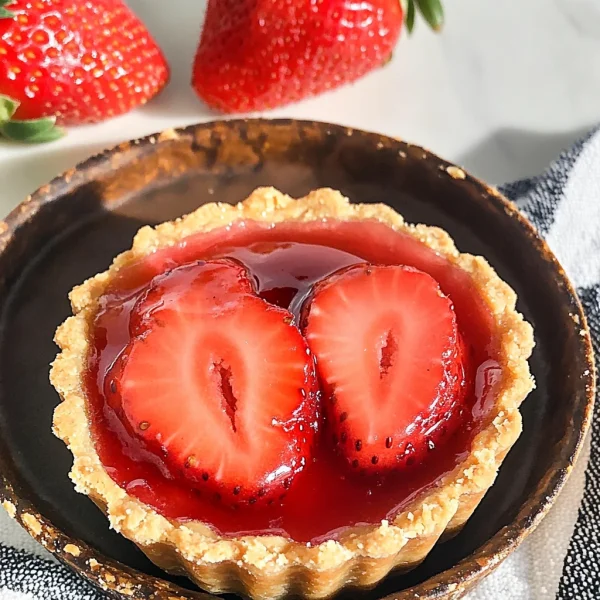 Keto Strawberry Mini Pies