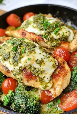 Keto Tuscan Chicken Broccoli Skillet
