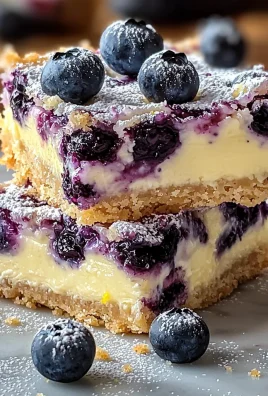 Lemon-Blueberry Cream Cheese Bars