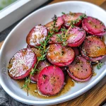 Low-Carb Brown Butter Sauteed Radishes