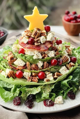 Low-Carb Christmas Tree Salad