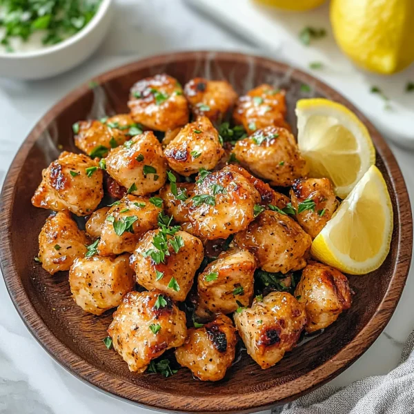 Make Flavorful Air Fryer Lemon Chicken Bites in Just 10 Minutes!