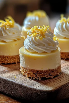 Mini Lemon Cheesecakes