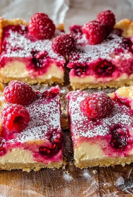 Raspberry Lemon Cheesecake Bars