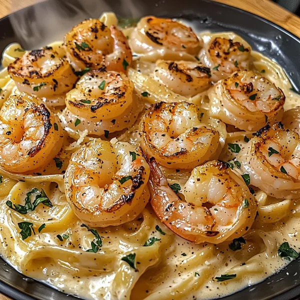 Shrimp Alfredo Pasta