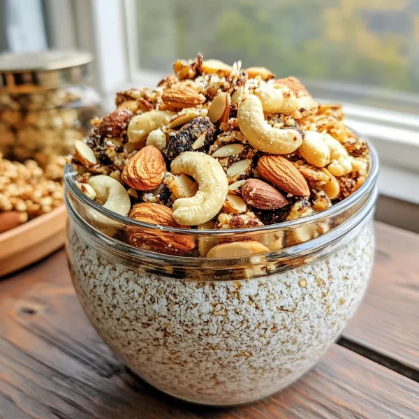 Slow Cooker low-carb Snack Mix With Parmesan and Nuts