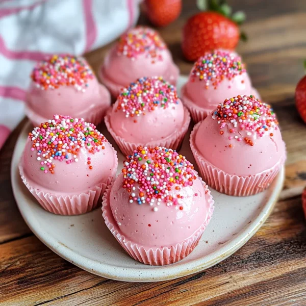 Strawberry Cheesecake Bites Recipe