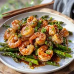 Sweet Chili Shrimp with Asparagus