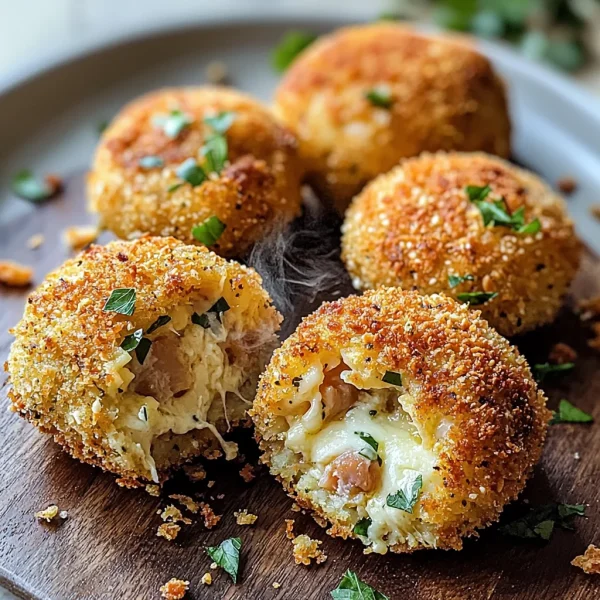 Tuna Croquettes Baked or Air Fryer Mozzarella Delight