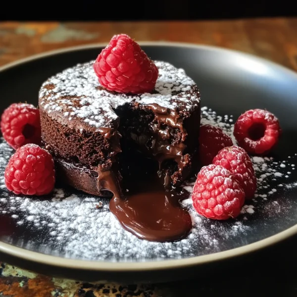 Valentine's Day Easy Chocolate Lava Cake Recipe